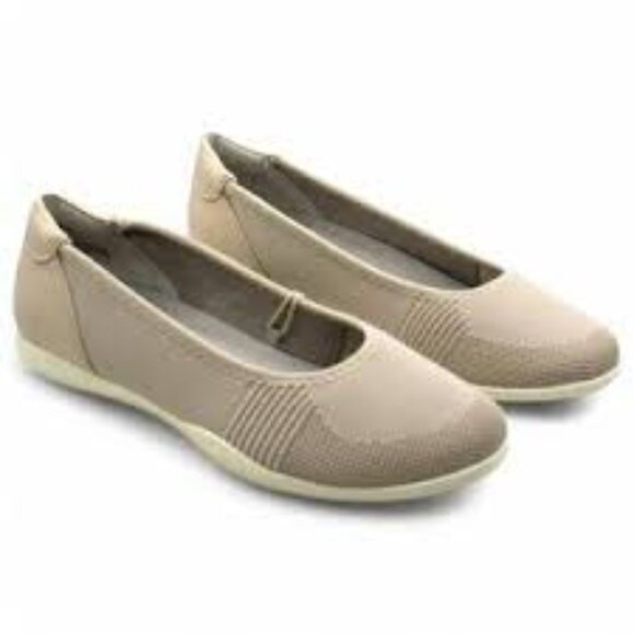 Cliffs Light grey classic ballet shoes Very light & comfortable Size 10 - Picture 1 of 10